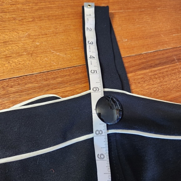 BEBE Black Women's Top with Button Detail SZ 2 - Picture 5 of 12